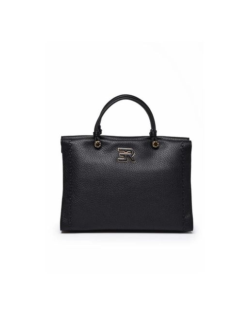 Ermanno Scervino Black Shopping Bags