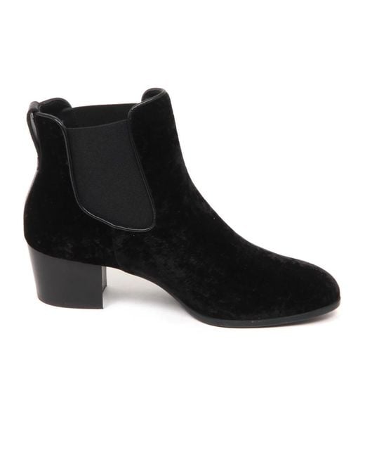 Hogan Black Heeled Boots