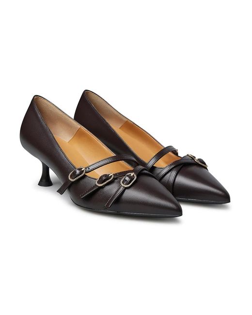 Loriblu Black Straped Pump