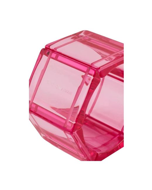 Emporio Armani Pink Stilvolles armband für trendigen look