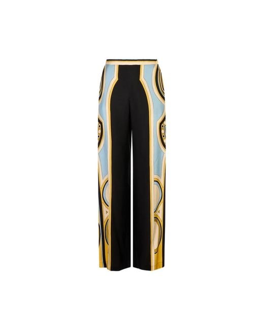 LaDoubleJ Black Wide Trousers