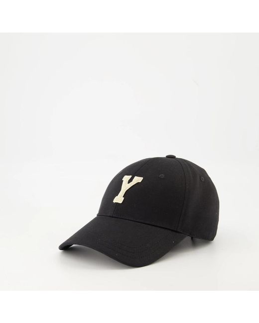 Saint Laurent Black Hats & Caps for men
