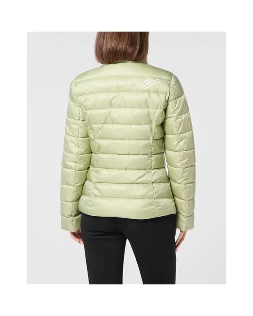 Philipp Plein Green Padded Bomber Jacket