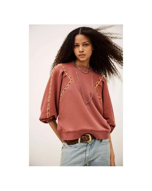 Sweatshirts Ba&sh en coloris Pink