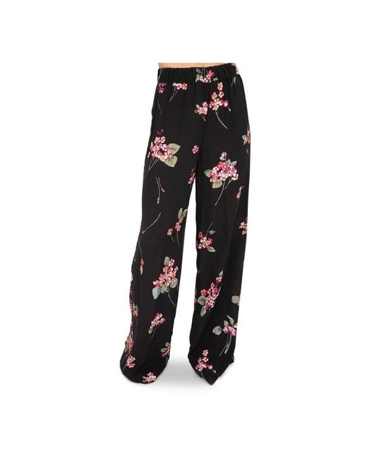 Twinset Black Wide Trousers