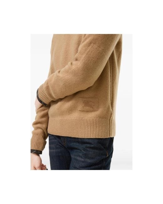Burberry Brown Cashmere Knitwear