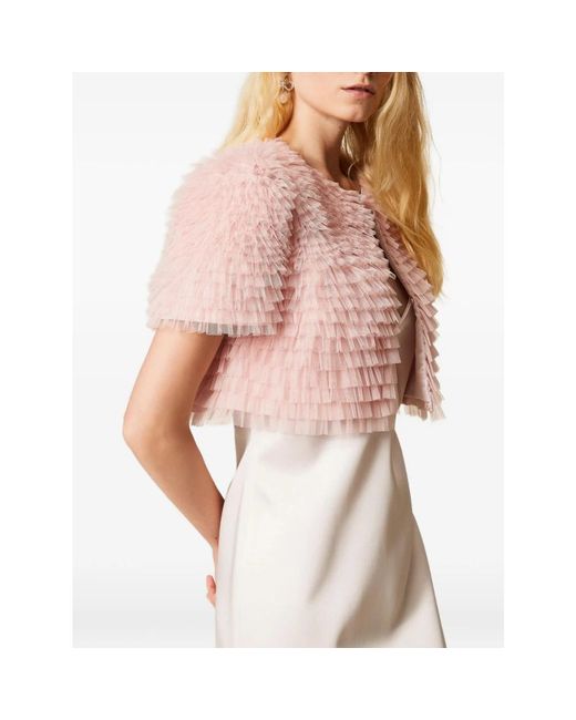 Twinset Light Jacket in het Pink