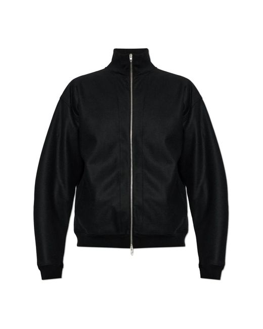 Jil Sander Wool Jacket in het Black voor heren