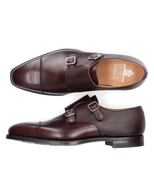 Crockett and Jones Brown Business Shoes for men