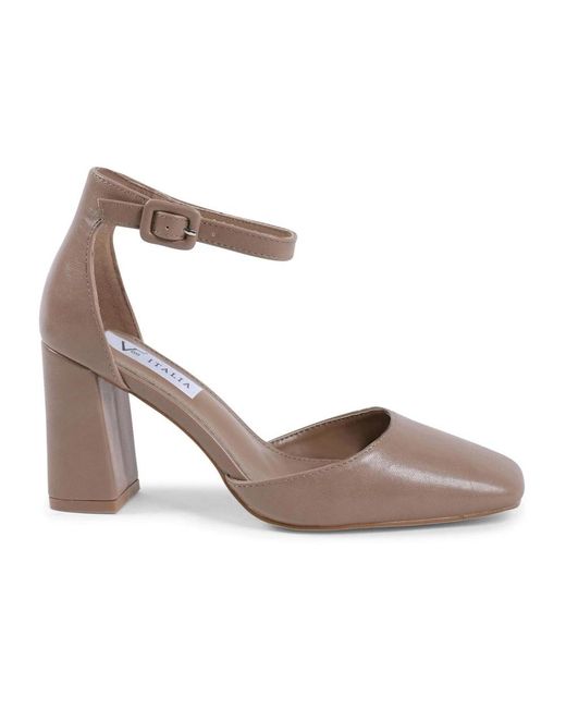 19V69 Italia by Versace Gray Pumps