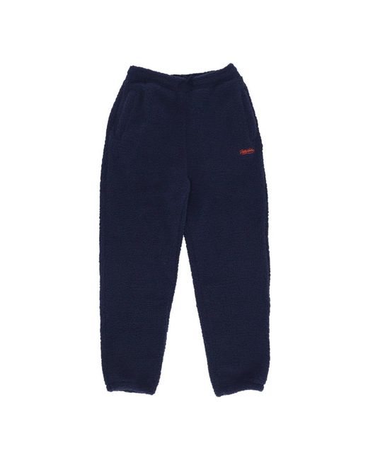 DOLLY NOIRE Broeken ,Blauw ,Polyester Sherpa Trainingsbroeken in het Blue voor heren