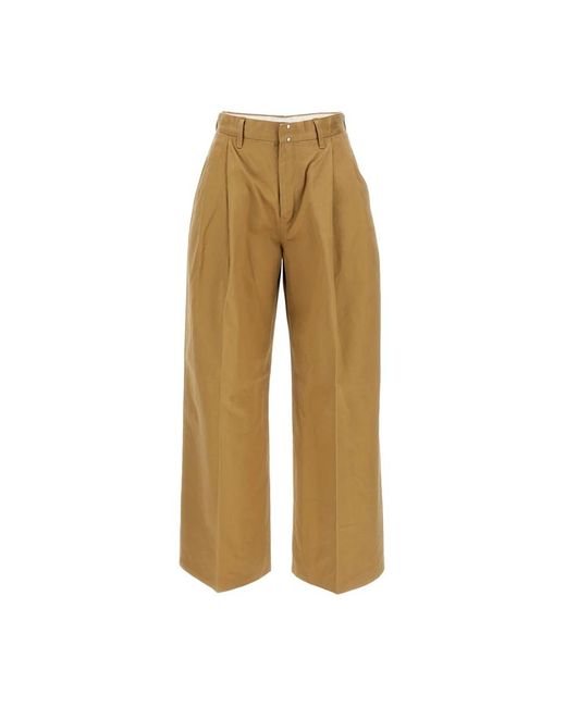 Tanaka Wide Trousers in het Natural