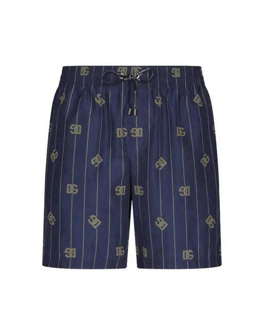 Dolce & Gabbana Blue Beachwear for men