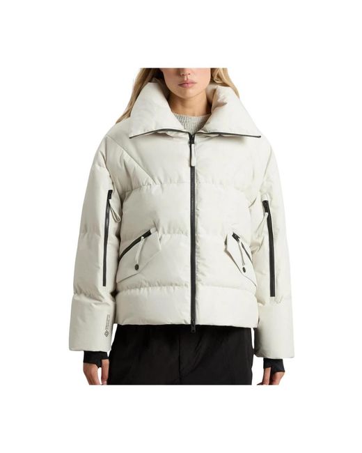 Woolrich Jassen ,Leer Gtx Jacket in het Gray
