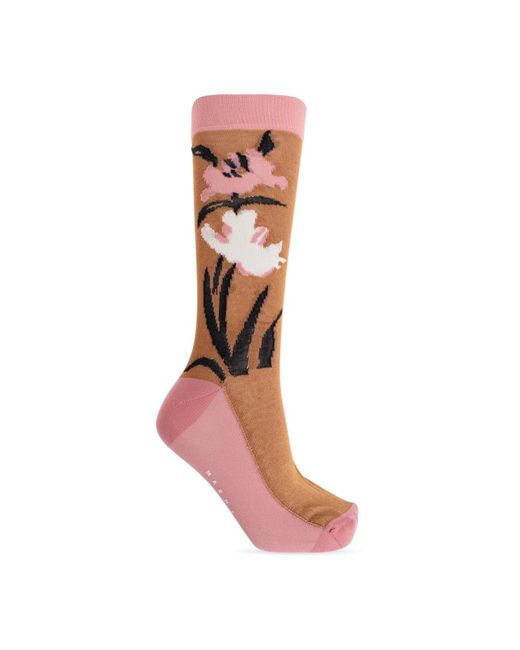 Socks Marni de color Brown