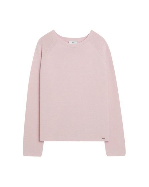Round-Neck Knitwear Cinque de color Pink
