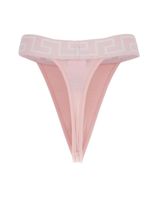 Bottoms Versace en coloris Pink