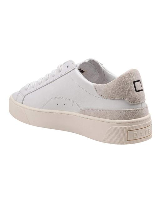 Date White Sneakers for men