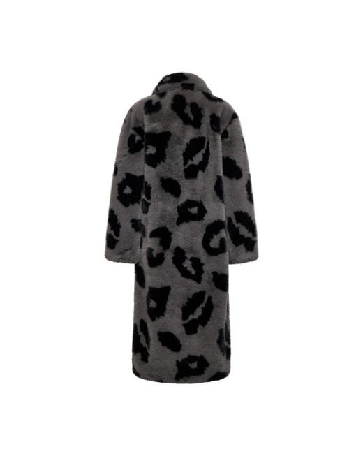 Single-Breasted Coats Silvian Heach de color Black