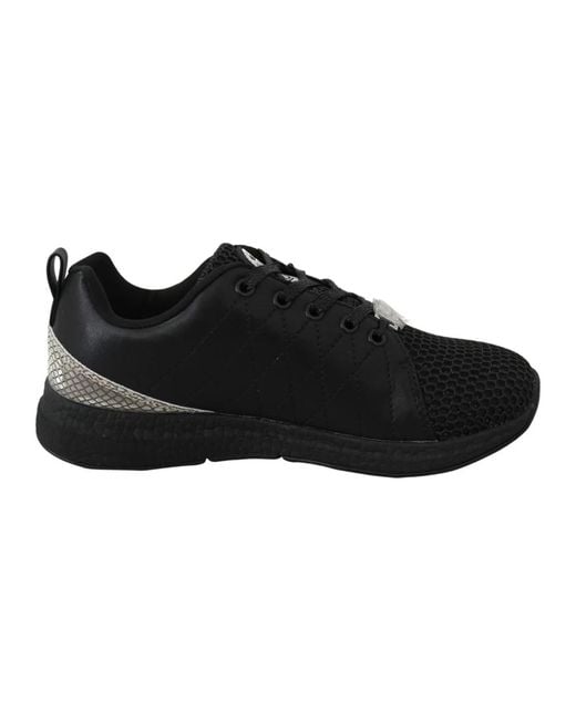Zapatos de zapatillas de zapatillas polyester runner gisella Philipp Plein de color Black