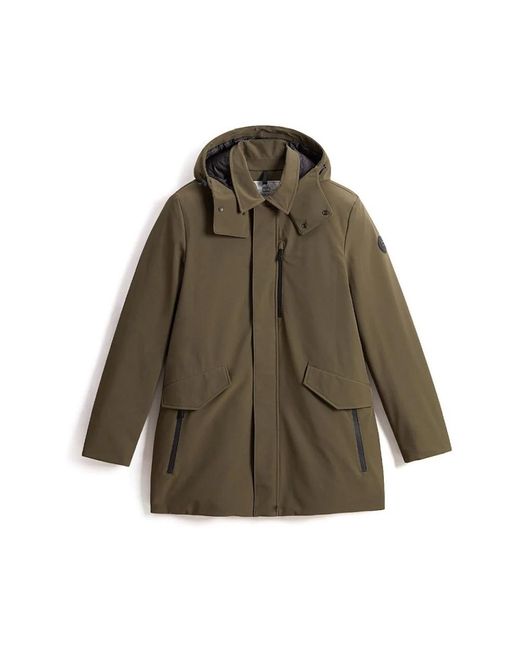Woolrich Barrow Mac Soft Shell Jas in het Green voor heren