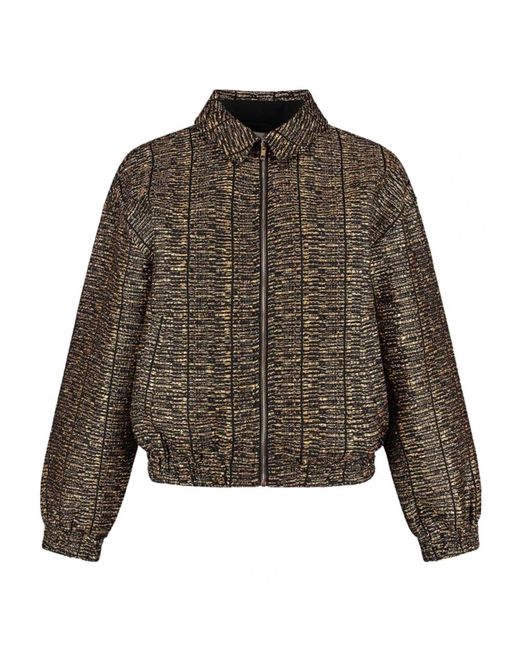 Studio Amaya Jassen ,Zwart ,254-27 Jacket in het Green