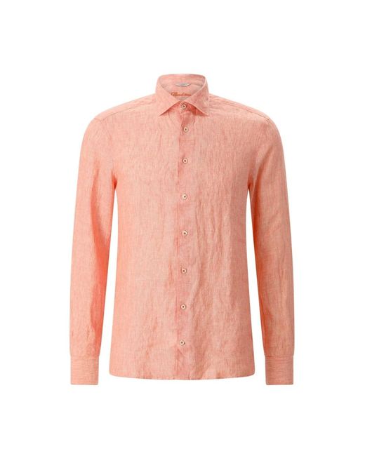 Stenstroms Casual Overhemd in het Pink voor heren