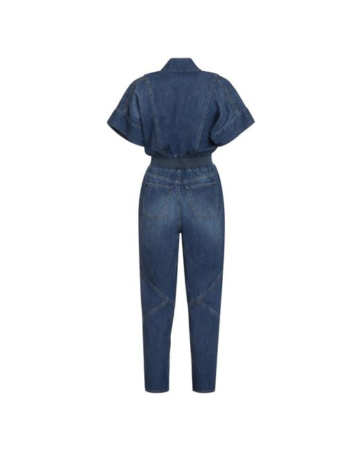 Jumpsuits & playsuits > jumpsuits Elisabetta Franchi en coloris Blue