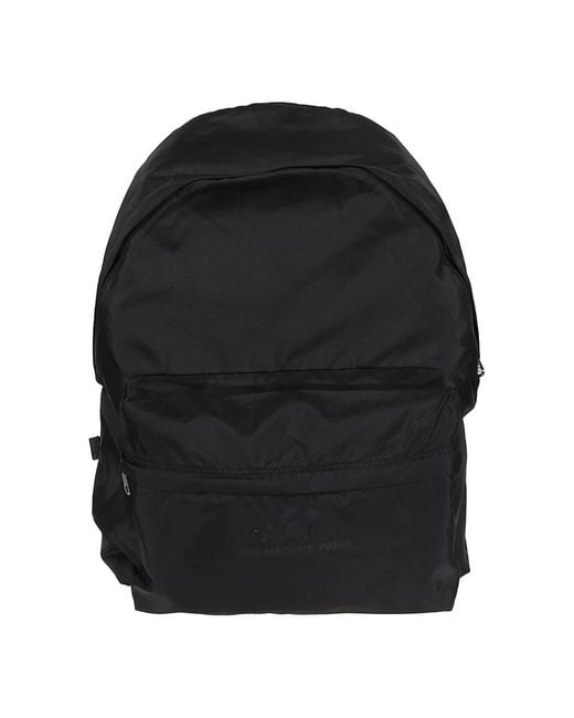 A.P.C. Black Backpacks for men