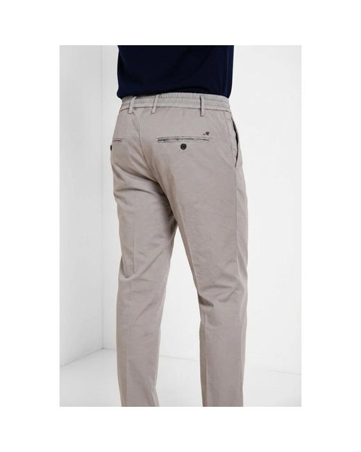 Mason's Black Slim-Fit Trousers for men