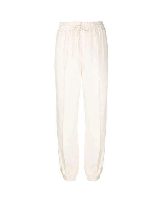 Jil Sander White Freizeithose