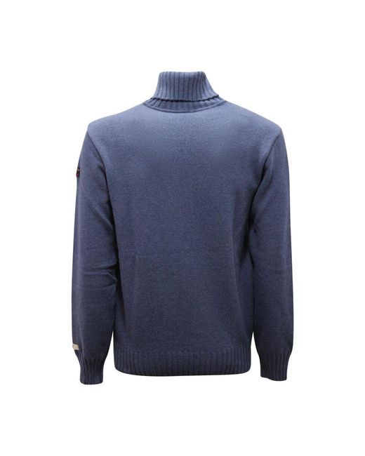 Paul & Shark Wollmischung Rollkragenpullover in Blue für Herren