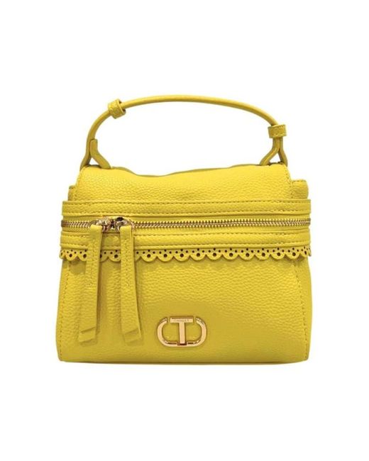 Twinset Yellow Handbags