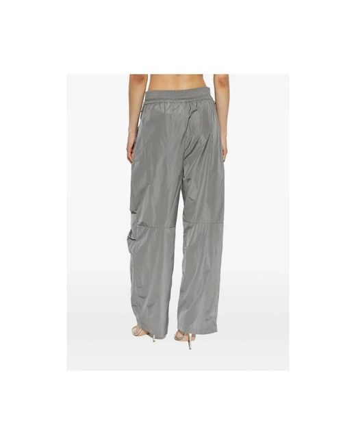 Alexander Wang Gray Wide Trousers