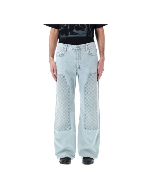 M I S B H V Loose-Fit Jeans in het Blue voor heren