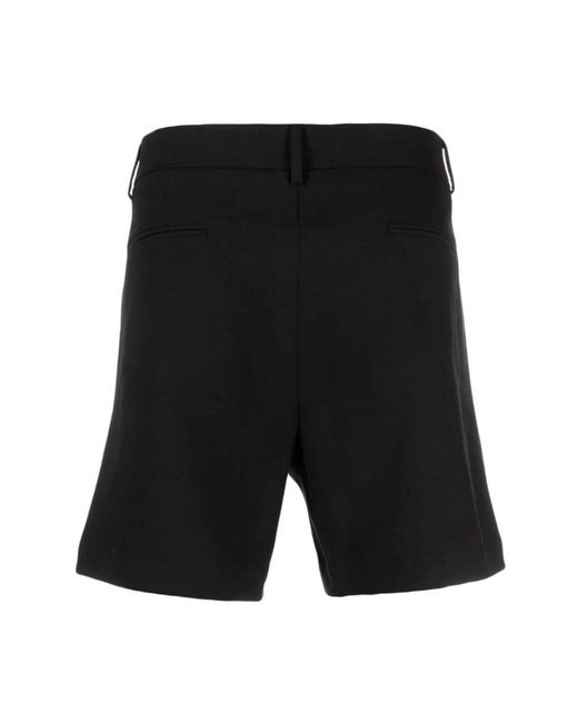 MSGM Black Casual Shorts for men