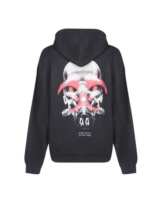 44 Label Group Blue Hoodies for men
