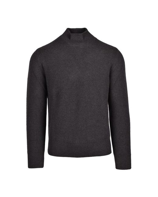 Kangra Black Turtlenecks for men