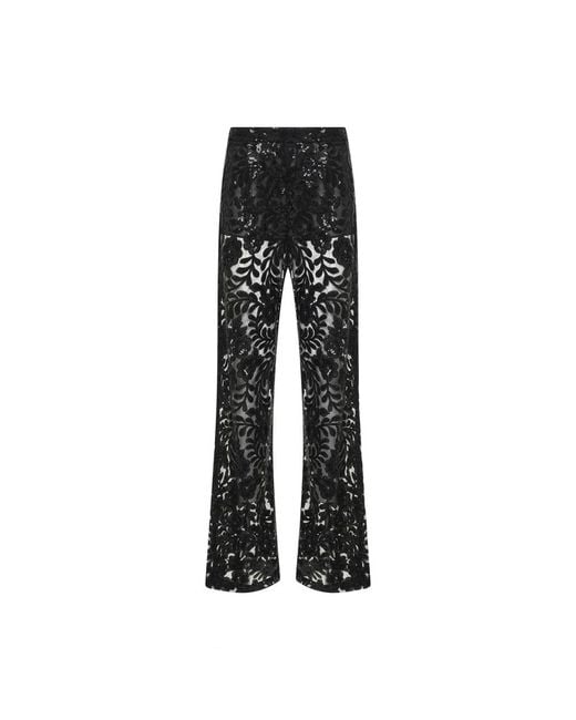 Golden Goose Deluxe Brand Black Wide Trousers