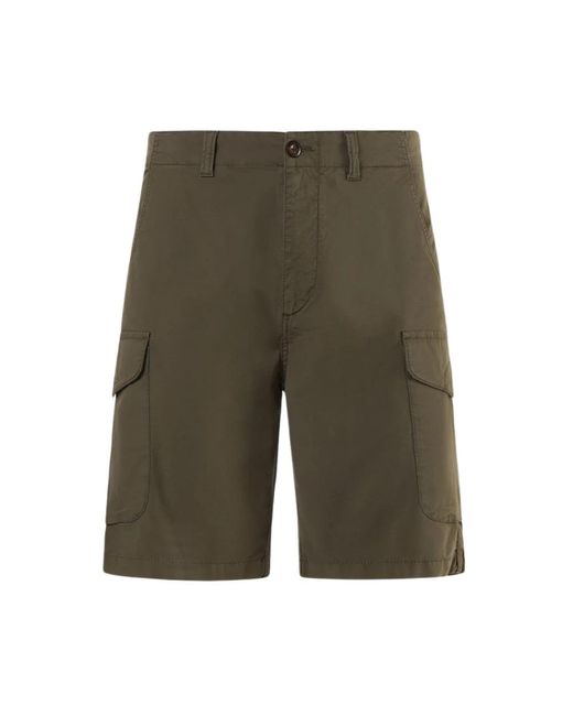 North Sails Green Casual Shorts for men