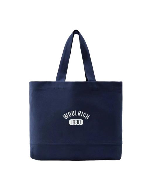 Woolrich Blue Tote Bags for men
