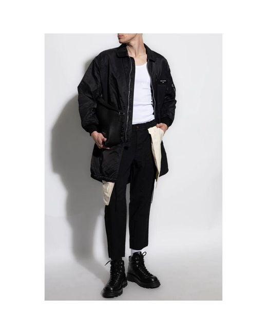 Wide Trousers Comme des Garçons de hombre de color Black