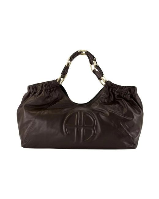 Handbags Anine Bing de color Brown