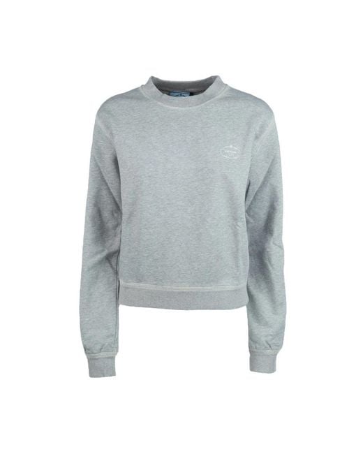 Prada Blue Sweatshirts