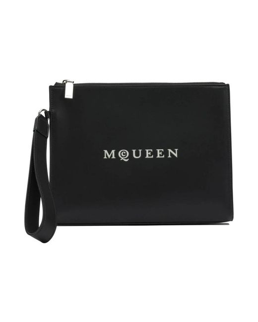 McQueen Black Wallets & Cardholders for men