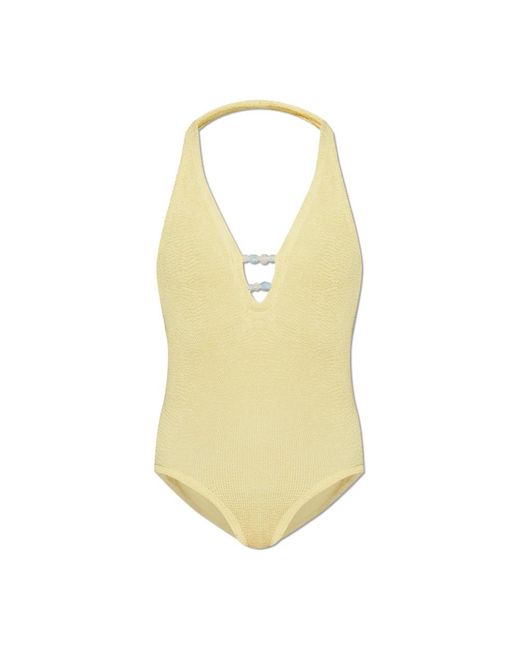 Hunza G Yellow One-Piece