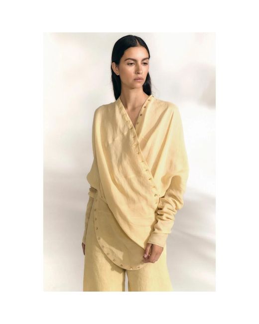 Cortana Overhemden ,Piano Blouse in het Natural