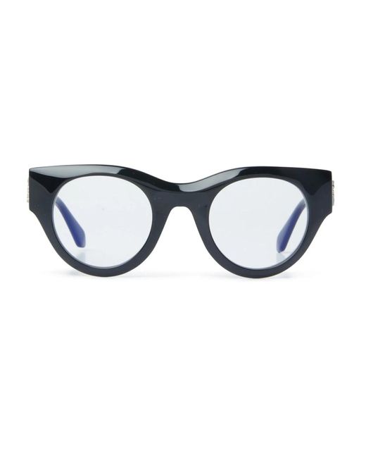 Off-White c/o Virgil Abloh Blue Off- Optical Style 13 Eyeglasses