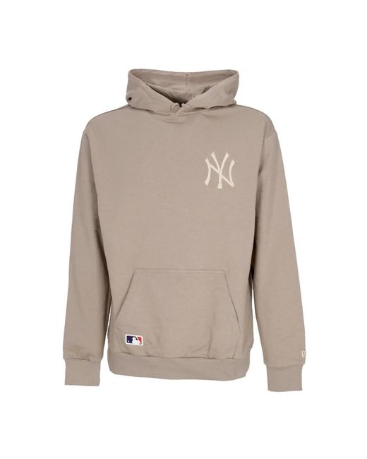 KTZ Gray Hoodie Mlb League Essentials Oversize Hoodie Neyyan for men
