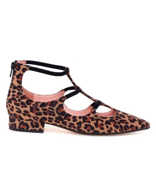Anna F. Brown Pumps